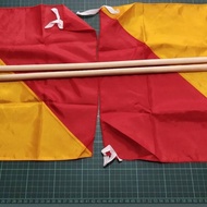 SEMAPOOR FLAG Smaphore Scout Flag + Pair of Sticks