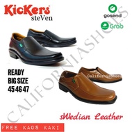 KICKERS STEVEN SHOES FOR OFFICE AND FORMAL WORK, MEN'S SHOES, BEST SELLER READY JUMBO LARGE SIZEBIG 