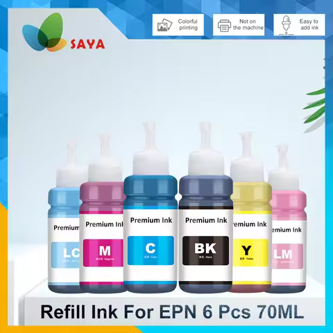 664 672 T673 Refill Dye Ink for EPSON L800 L805 L810 L850 L565 L1800 L3150 3100 Printer Ink T6731 T6