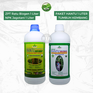 Jimmy Hantu Paket Pertumbuhan dan Pembuahan Panen Makin Dahsyat ZPT Ratu Biogen NPK Jagotani 1Liter