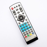 รีโมทใช้กับกล่องดิจิตอลทีวี โฟกัส รุ่น STB-2201 ,  Remote for FOCUS Digital TV Set Top Box (สีเงิน)