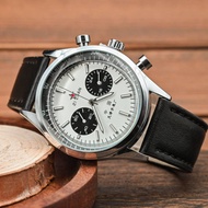 21 ZUAN Retro Seagull 1963 Pilot Chronometer Men's Watch St1901 Arcylic NATO Nylon SGL Wristwatch