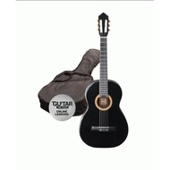 Ashton SPCG34 BK 3/4 Size Classical Guitar Starter Pack Black