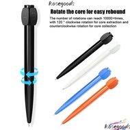 ROSEGOOD Black Ink Gel Pen, 0.5mm School Office Supplies Rotation Answer Gel Pen, Creative Stationer