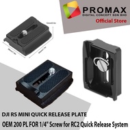 OEM QUICK RELEASE PLATE FOR DJI RS MINI RS3 MINI Stabilizer Quick Release Plate with 1/4