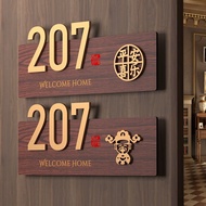 Premium House Number Plate Nombor Rumah Custom Signage Home Number Papan Tanda Rumah Cantik / Simple
