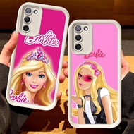 G-65 Barbie Girl Casing for Samsung A02S F02S A03S M02 M02S A03 Core A02 Black and white