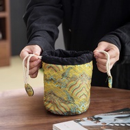 Drawstring Bag Drawstring Empty Cloth Bag Tea Bowl Shock-resistant Tea Can Storage Bag Tea Cup Bag T