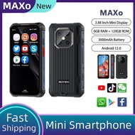 SOYES MAXo Rugged Mini Smartphone 6GB+128GB 3.88 Inch Octa Core Android 12 Dual Cards 4G Mini Mobile