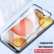 ฟิล์มกระจกเต็มจอ Samsung A22 5G ฟิล์มกระจกนิรภัย ฟิมขอบดำ ฟิล์มกันกระแทก For Samsung A22