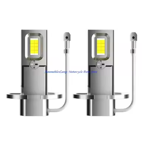 H7BD 2Pcs H1 3 H7 LED Headlight Bright Bulbs 8000LM 6000K 40W LED Bulb