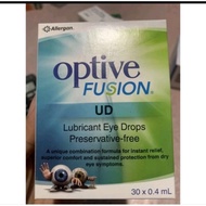 Optive fusion lubricant eyedrop UD 30 x 0.4ml