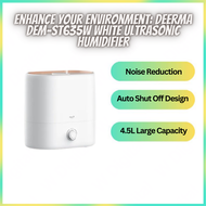 Deerma ST635W Ultrasonic Air Humidifier Aromatherapy Diffuser with Purifying Dust Filter for Room, Baby, Plants, Bedroom
