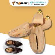 Cây Giữ Form Giày Gỗ MINSU Shoe Tree M2335 Không Mùi Hút Ẩm Hiệu Quả Giữ Dáng Giày