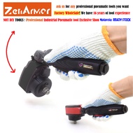 Lightweight Pneumatic Mini 1/2" Air Impact Wrench – 500Nm Compact 360° Rotating Head & Anvil Wrench 