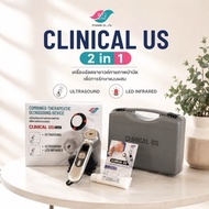 CLINICAL US 2in1 *New 1MHz LED Infrared Physical Therapy Ultrasound Machine Pain Relief Muscle Recov