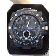 XGEAR SPORTS WATCH KINGS BLACK STEEL 3ATM