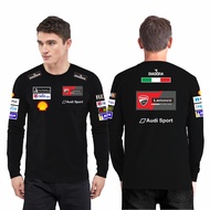 HITAM Black Long Sleeve ducati motogp T-Shirt, ducati lenovo motogp racing T-Shirt