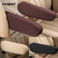Elastic Automotive Seat Armrest Cover / Black White Beige Cloth Cover / Universal Fit for Truck SUV Van / Car Arm Rest Fabric Covers / Centre Console Armrest Protector