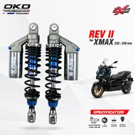 โช๊คOKD รุ่นREV ll ใส่Xmax ความยาว350mm และ330mm โช๊คOKDแท้ โช๊คแต่งOKD