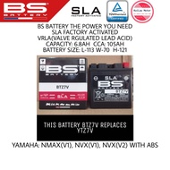 BS BATTERY BTZ7V THIS BATTERY BTZ7V REPLACES YTZ7V