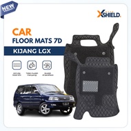 XSHIELD - 7D Kijang LGX Anti-Slip Car Mat - Waterproof - Durable | FLOOR MATS 7D