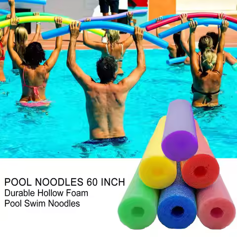 Portable Flexible Foam Learn Swimming Pool Noodle for Adult Children Summer Swimming Aid Pool Underw