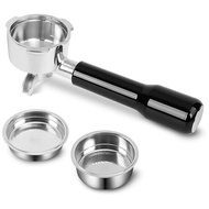 A78E-51mm Stainless Steel Portafilter with 2 Spouts for Donlim and CASABREWS Espresso Machine CM5418