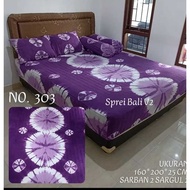 Balinese bed sheet with love motif, 25 cm high, size 120, 160, 180, 200 cm. bedsheet