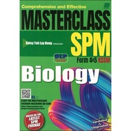🧬 Preloved SPM Sasbadi MasterClass Biology Textbook (English) – Form 4 & 5 (KSSM)