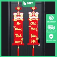 Set of 2 Couplets for Home Door Decoration CNY 2025, Lucky Couplets TOTAL BNT STOCK