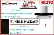 TECNO HOOD AND HOB FOR BUNDLE PACKAGE ( KD 3088 &amp; TA 303VC ) / FREE EXPRESS DELIVERY