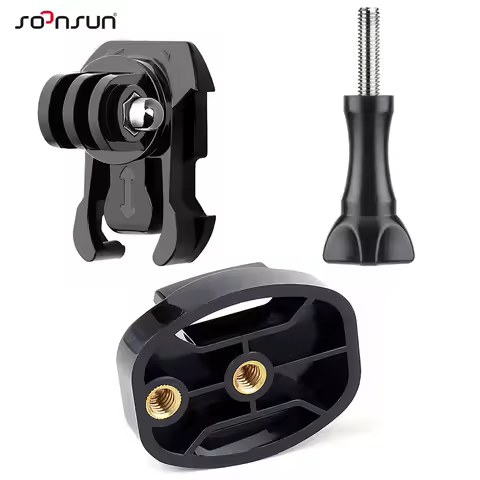 Quick Release Tripod Mount 360° Rotate Quick Release Buckle for GoPro Hero Insta360 Akaso SJCAM DJI 