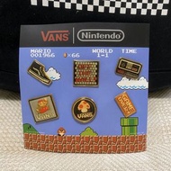 Vans x Nintendo 別針 任天堂 超級瑪利歐 收藏 絕版
