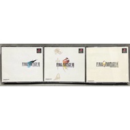 Original Disc [PS1] All Final Fantasy VII VIII IX (Japan) FF 7 8 9