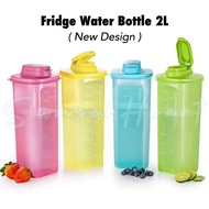 Tupperware Fridge Water Bottle 2.0L - Pink / Yellow / Blue / Green