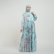 Kudung Hayya Printed Dress Muslim Dress