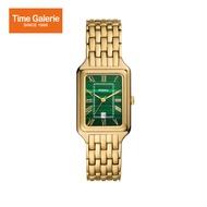 Fossil ES5341 Raquel Three-Hand Date Gold-Tone Stainless Steel Women Watch