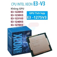 Intel Xeon Processor E3- 1230 v3 E3 1231 v3 1220 v3 1231 v3 1240 v3 1275 v3 1225 v3 1226 v3 1246 v3