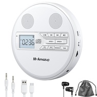 Yours MO-Multifunctional Discman CD Player with Bluetooth FM Headphones Repeater Learning Machine US