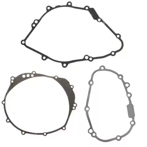Motorcycle Engine Left Right Crankcase Clutch Oil Pump Cover Gasket for Yamaha FJR1300 2003-2005