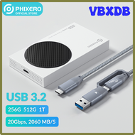 VBXDB PHIXERO External Solid State Drive SSD Xbox Series 1TB 512GB 256GB PSSD Hard Disk 1T 256G 512G HD Disc for Laptop Notebooks PC MJDJY