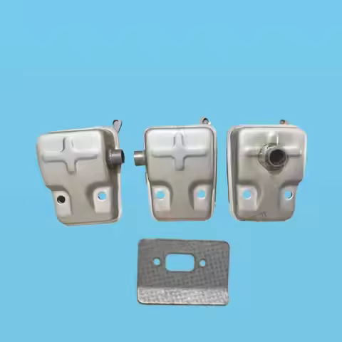 TL43 MUFFLER & GASKET FOR MITSUBISHI TL52 TB43 TB52 TU52 43CC 52CC 430 BRUSHCUTTER EXHAUST SILENCER 