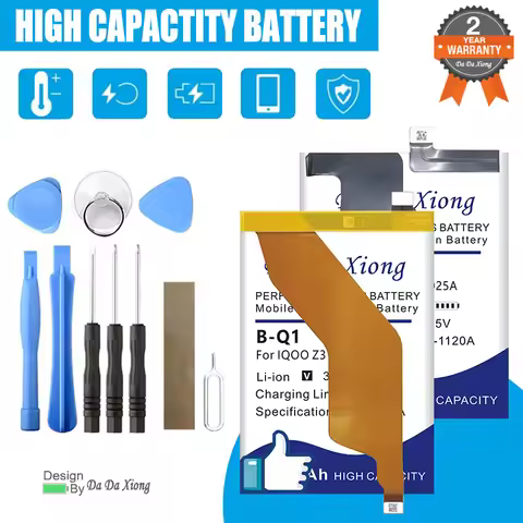 B-F1 B-G5 B-O2 B-Q1 B-P7 B-P6 B-Q7 B-P8 B-K7 Battery For VIVO NEXS S7E S9E Y53s T2 X23 X27 X60Pro+ V