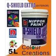MULTI COLOUR / 5L / NIPPON Q-SHIELD EXTRA / EXTERIOR / NIPPON PAINT