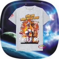 Very beautiful gray cotton Free Frie shirt - Chef