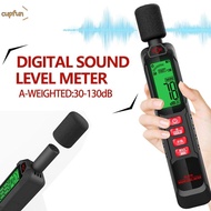 CUPFUN Sound Level Meter, 125Hz-8KHz Digital Display Noise Meter, Professional 30-130dB Windproof De