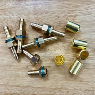 Brass ring + 8.5 wire connector