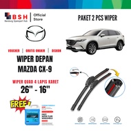 Mazda Cx-9 Quad Car Windshield Wiper Free Wiper Fluid