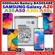 ORl NGS Brand 4000mAh Battery EB-BA505ABU For SAMSUNG Galaxy A20 A205F / A30 A305F / A30s A307F / A5